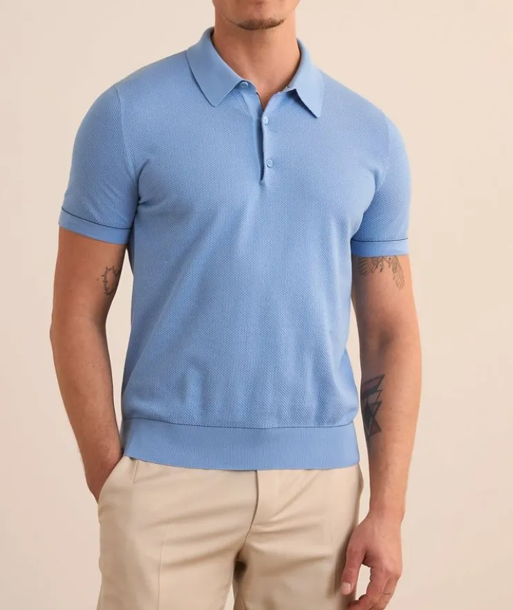 Lista Cotton Knit Polo