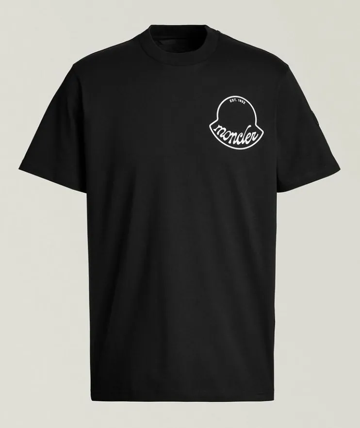 Logo Cotton Crewneck T-Shirt