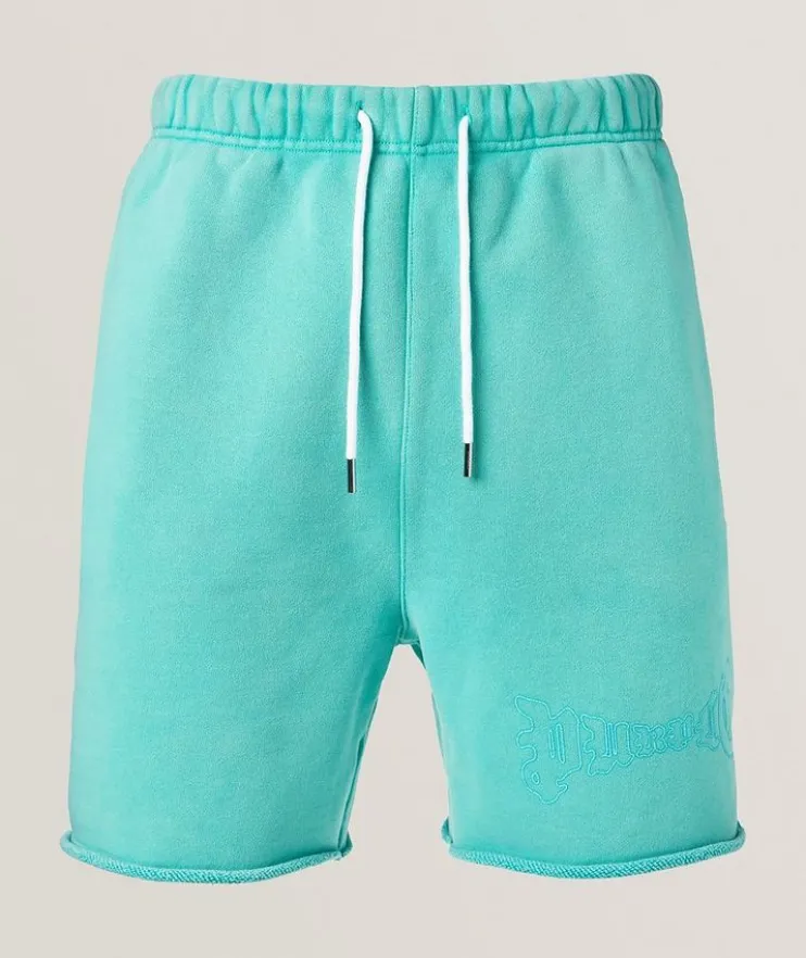 Logo Cotton Fleece Shorts