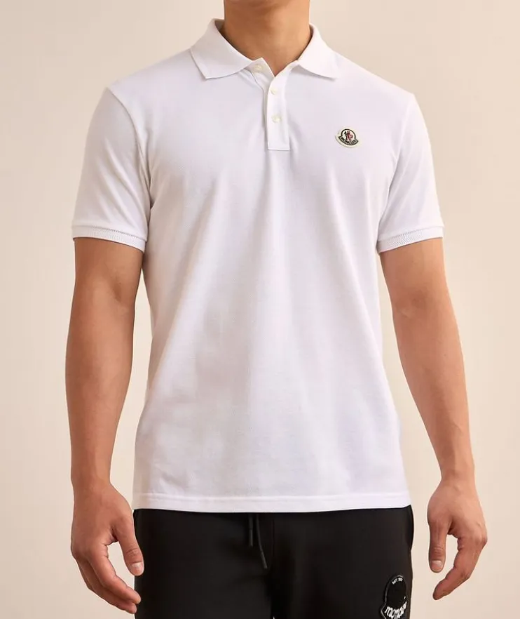 Logo Patch Cotton Piqué Polo