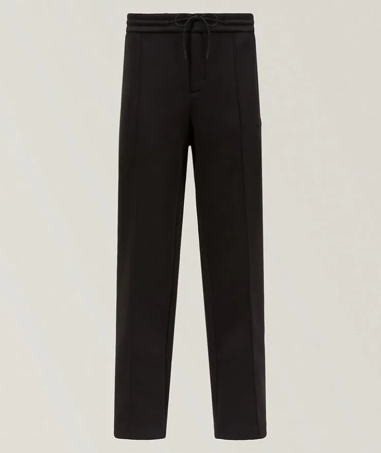 Logo Patch Cotton & Neoprene Sweatpants