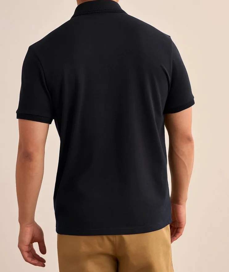 Logo Patch Cotton Piqué Polo