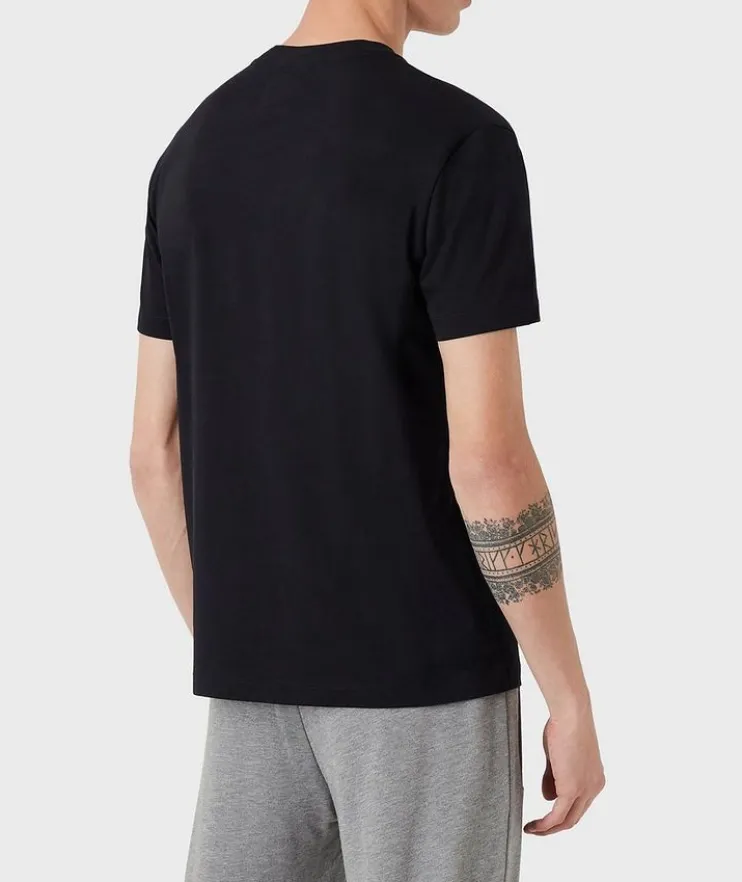 Logo Pima Jersey Cotton T-Shirt