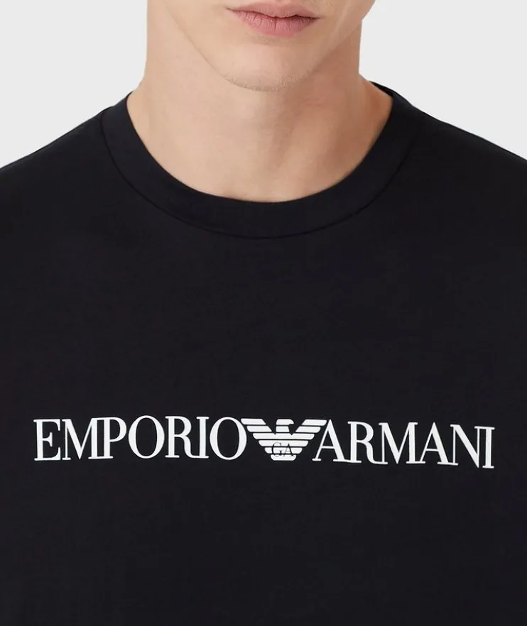 Logo Pima Jersey Cotton T-Shirt