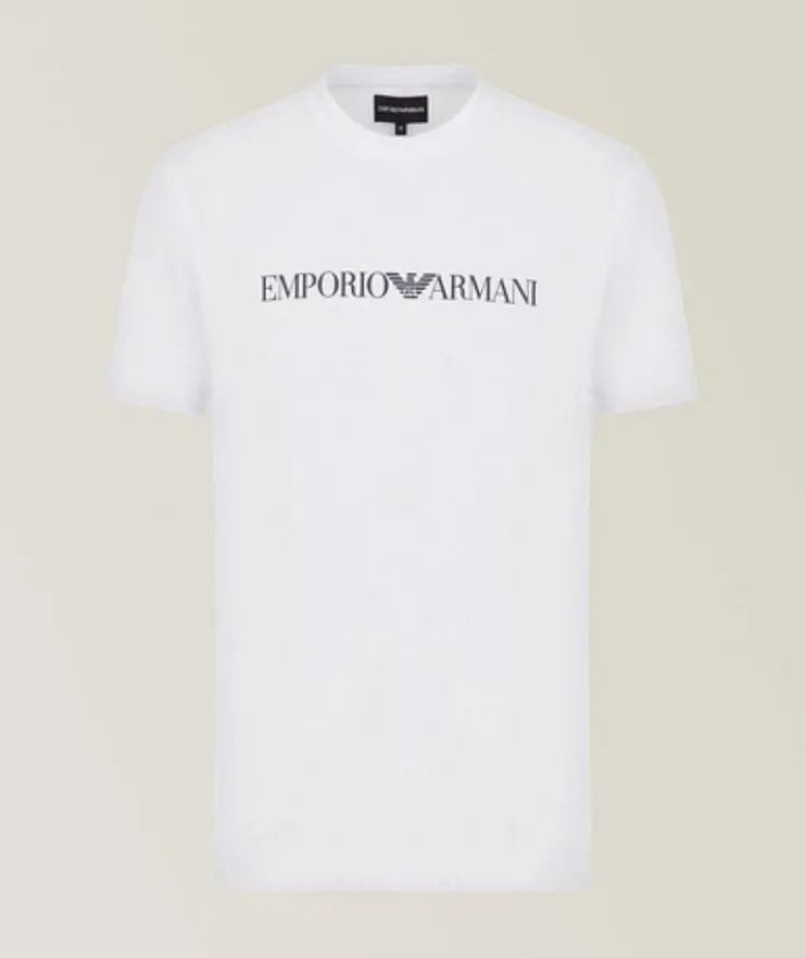 Logo Pima Jersey Cotton T-Shirt