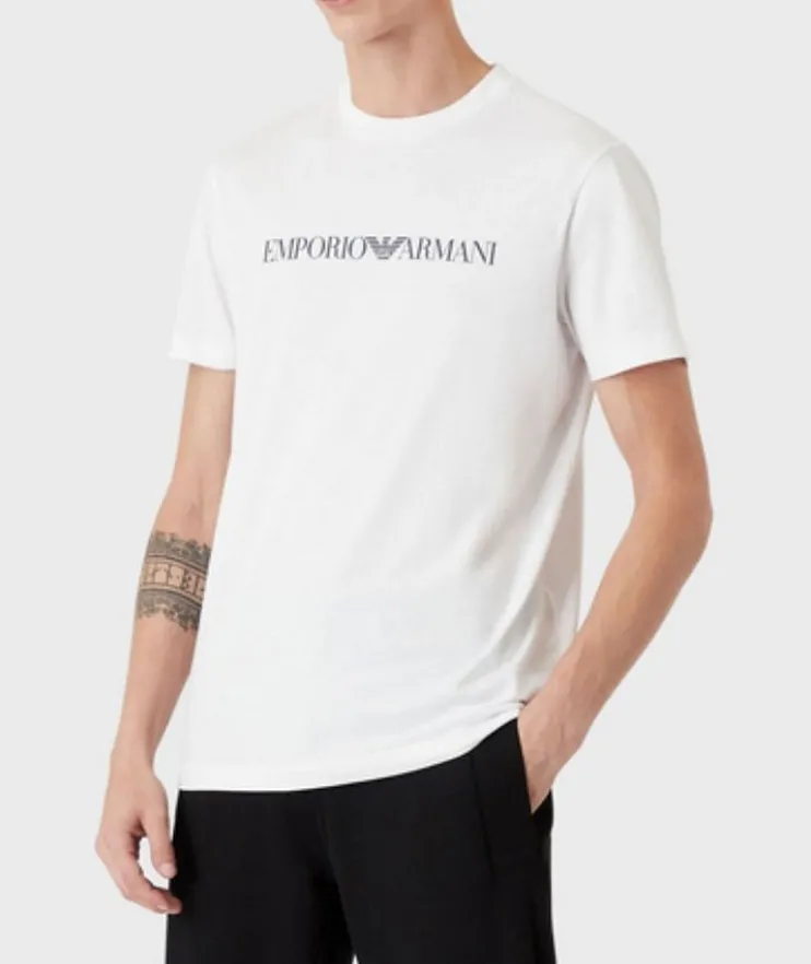 Logo Pima Jersey Cotton T-Shirt