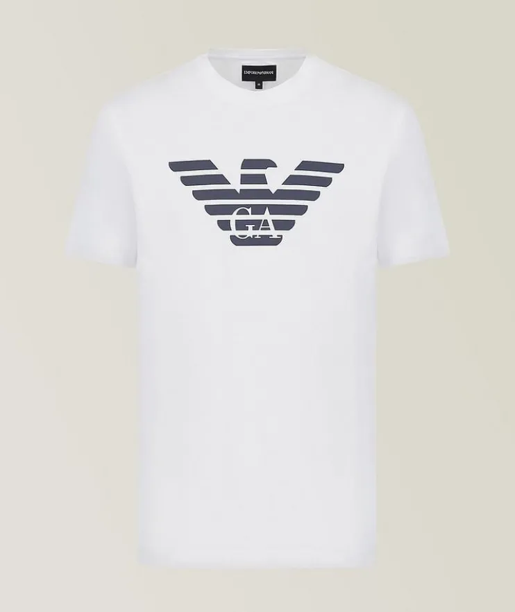 Logo Pima Jersey Cotton T-Shirt
