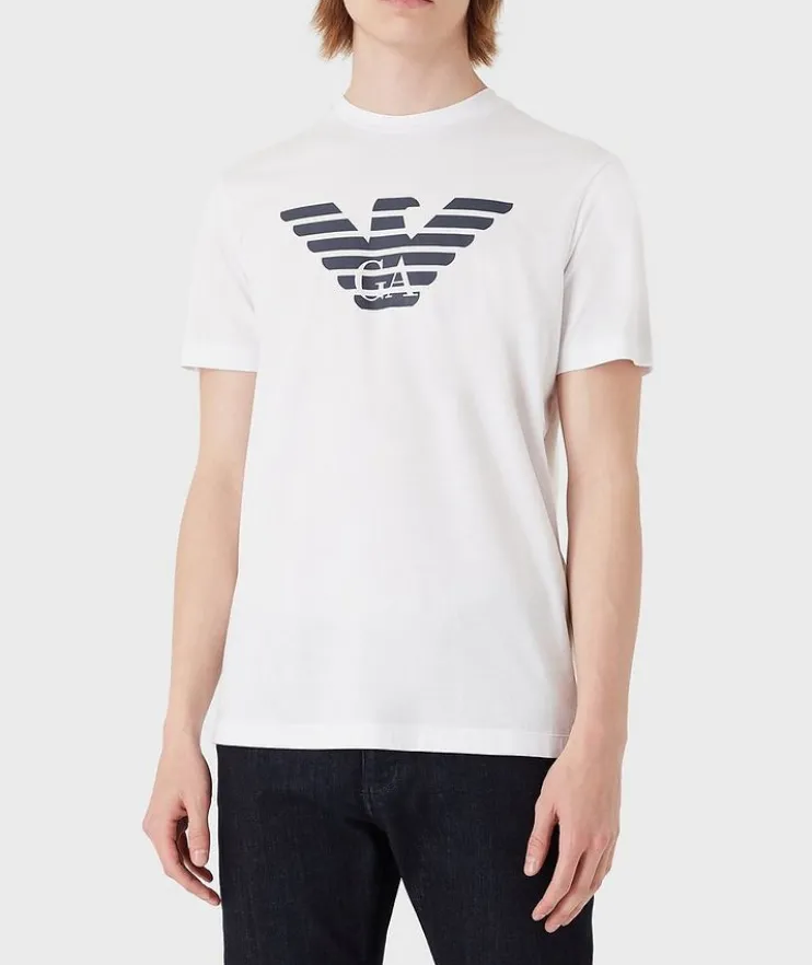 Logo Pima Jersey Cotton T-Shirt