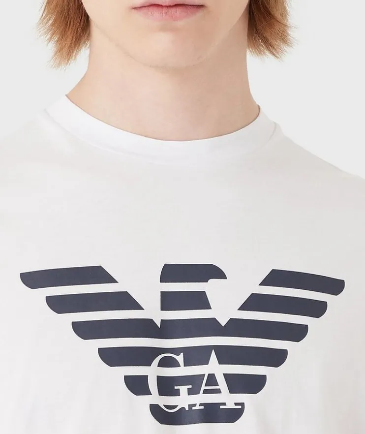 Logo Pima Jersey Cotton T-Shirt