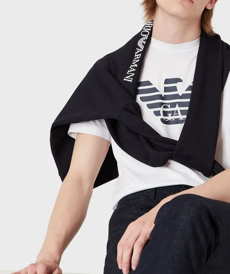 Logo Pima Jersey Cotton T-Shirt