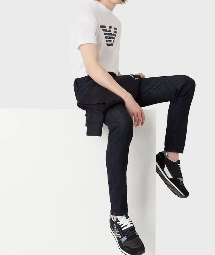 Logo Pima Jersey Cotton T-Shirt