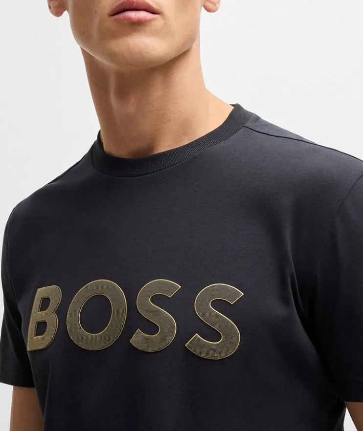 Logo Stretch-Cotton Jersey T-Shirt