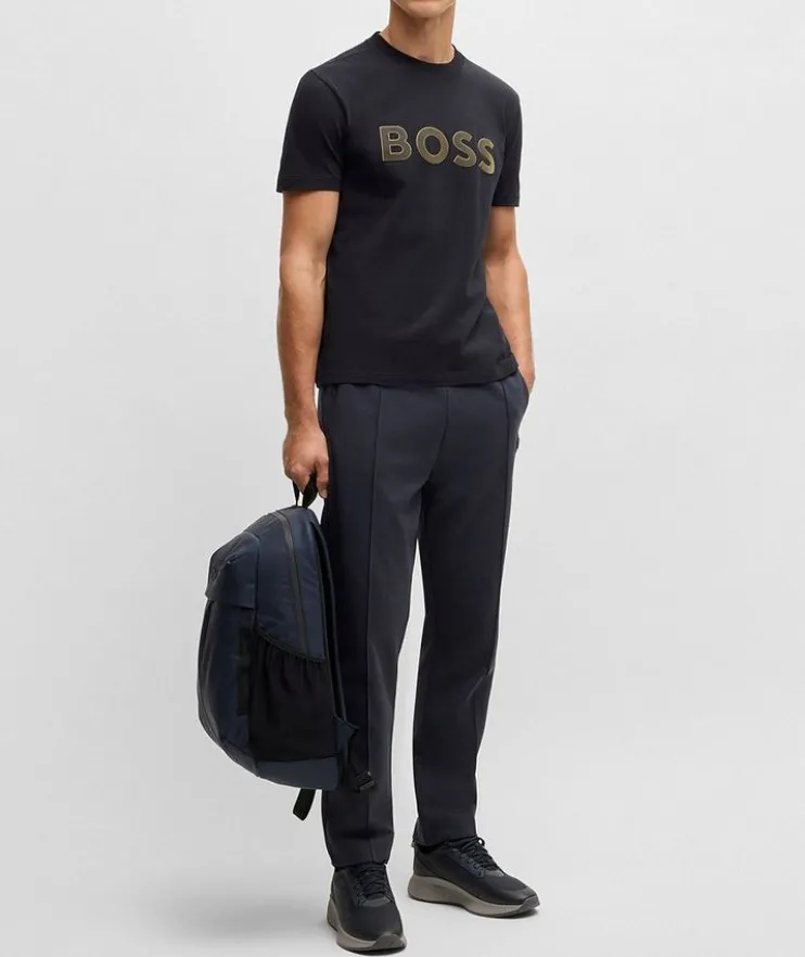 Logo Stretch-Cotton Jersey T-Shirt