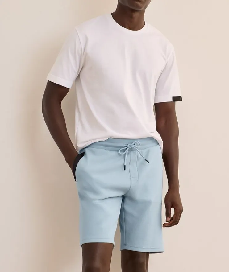 Logo Stretch-Cotton Sweatshorts