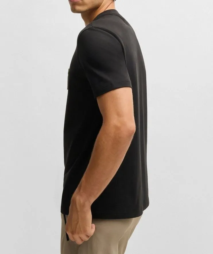 Logo Stretch-Cotton T-Shirt