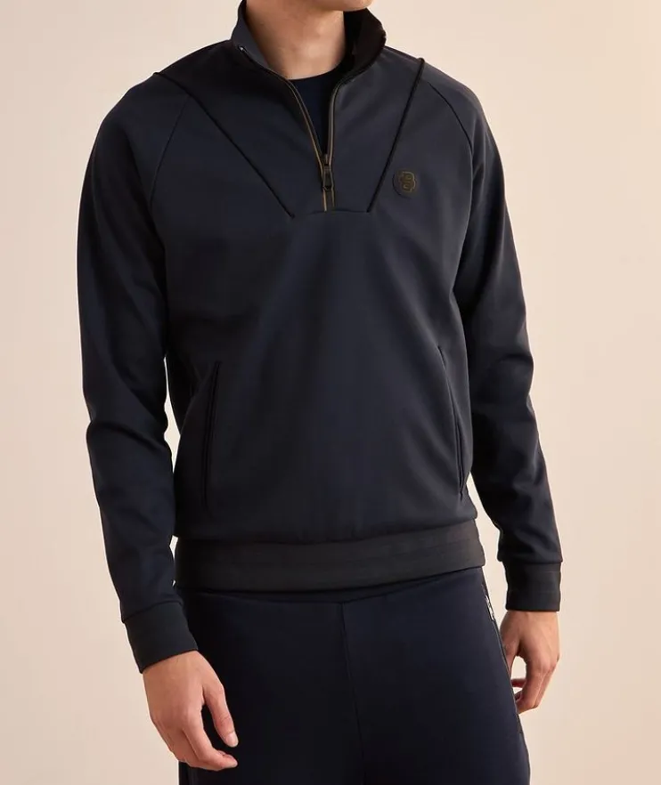 Logo Zip-Up Sweatshirt