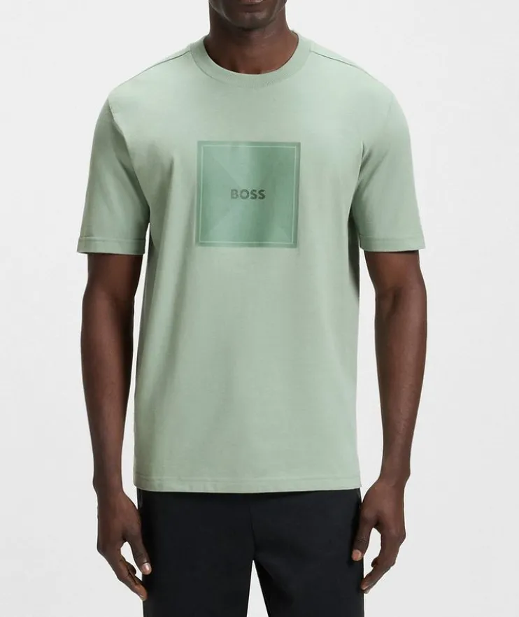 Logo-Print Cotton Crewneck T-Shirt