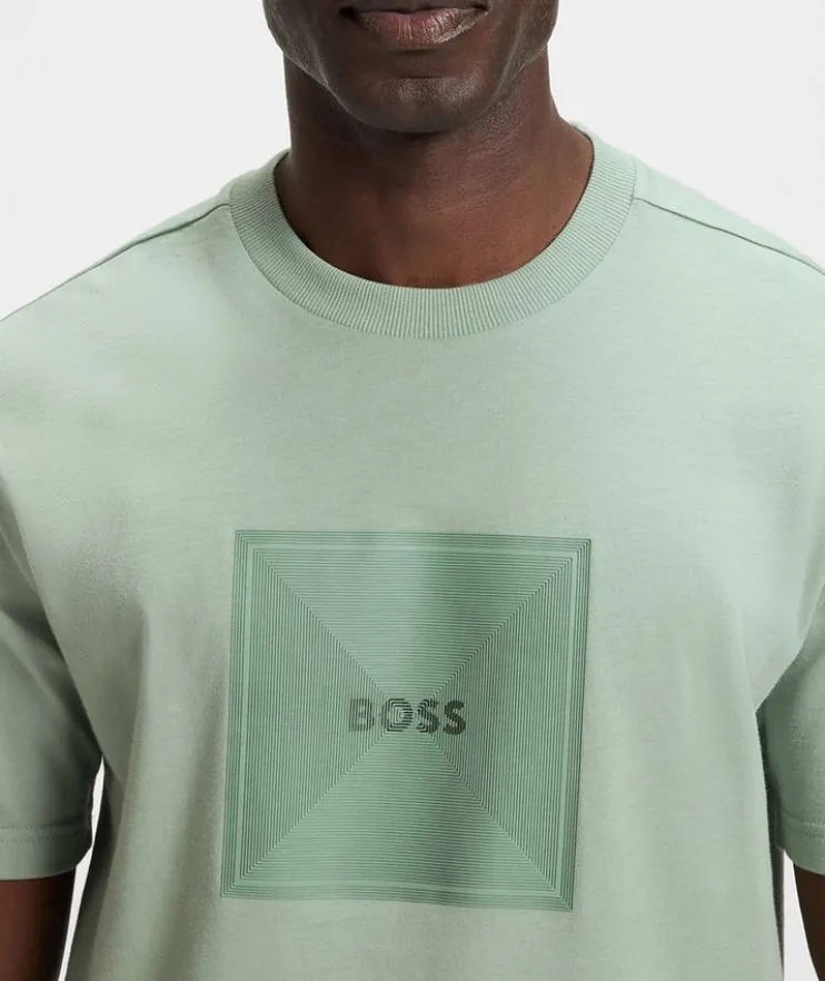 Logo-Print Cotton Crewneck T-Shirt