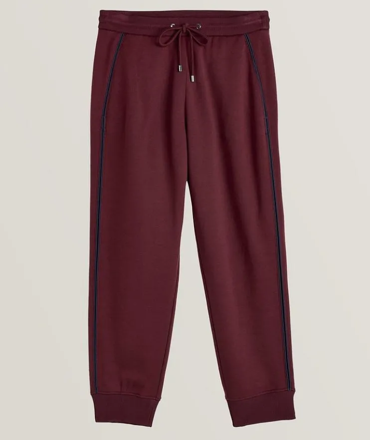 Lucky Rabbit Cashmere-Blend Jersey Contrast Joggers