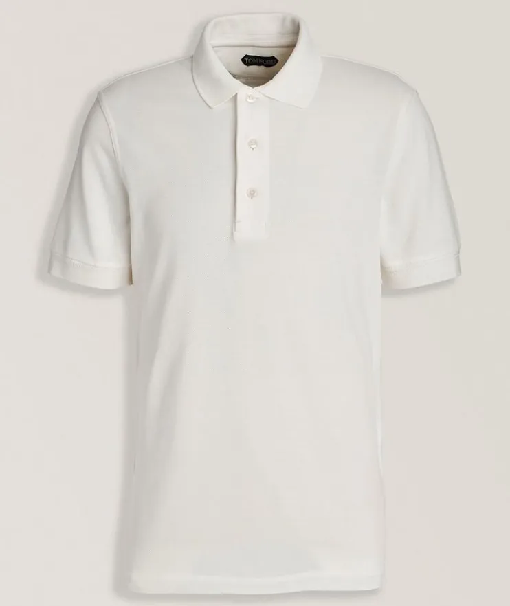 Lyocell Piqué Cotton Polo