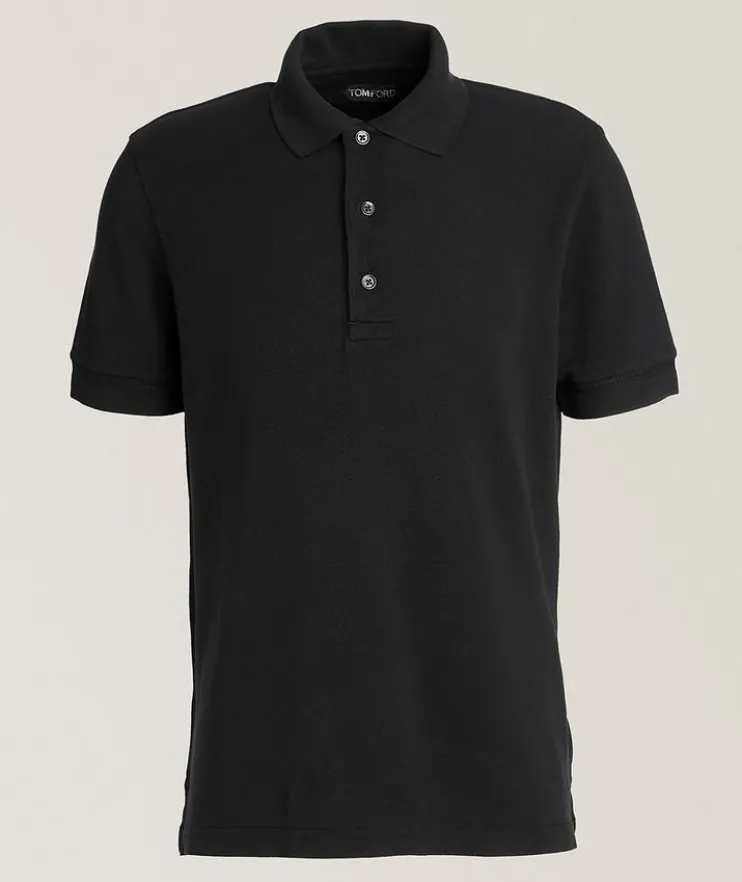 Lyocell Piqué Cotton Polo