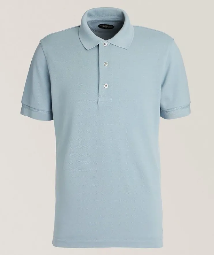Lyocell Piqué Cotton Polo