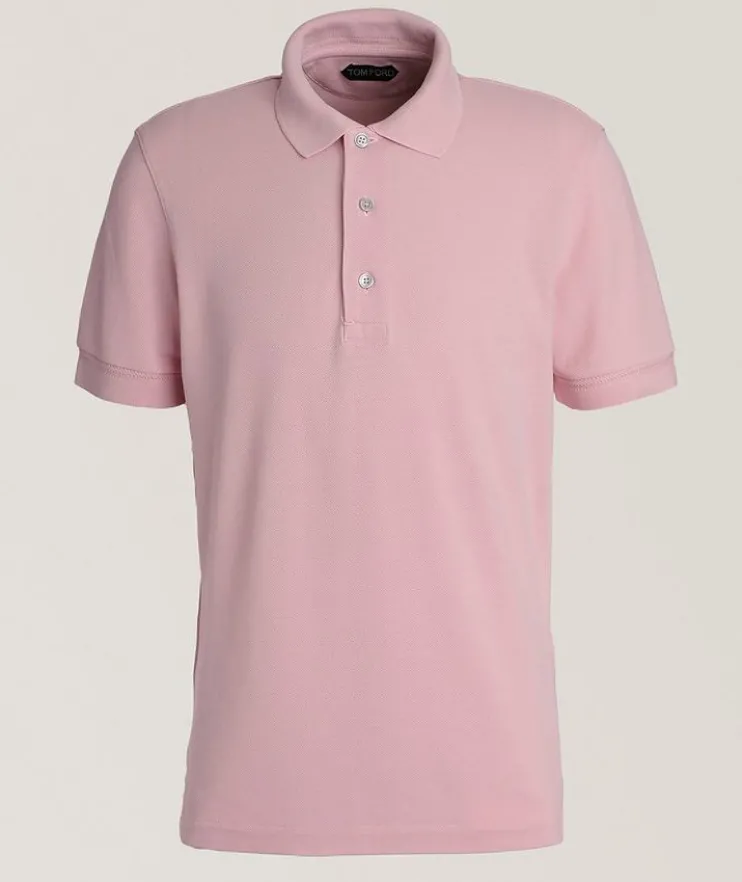 Lyocell Piqué Cotton Polo