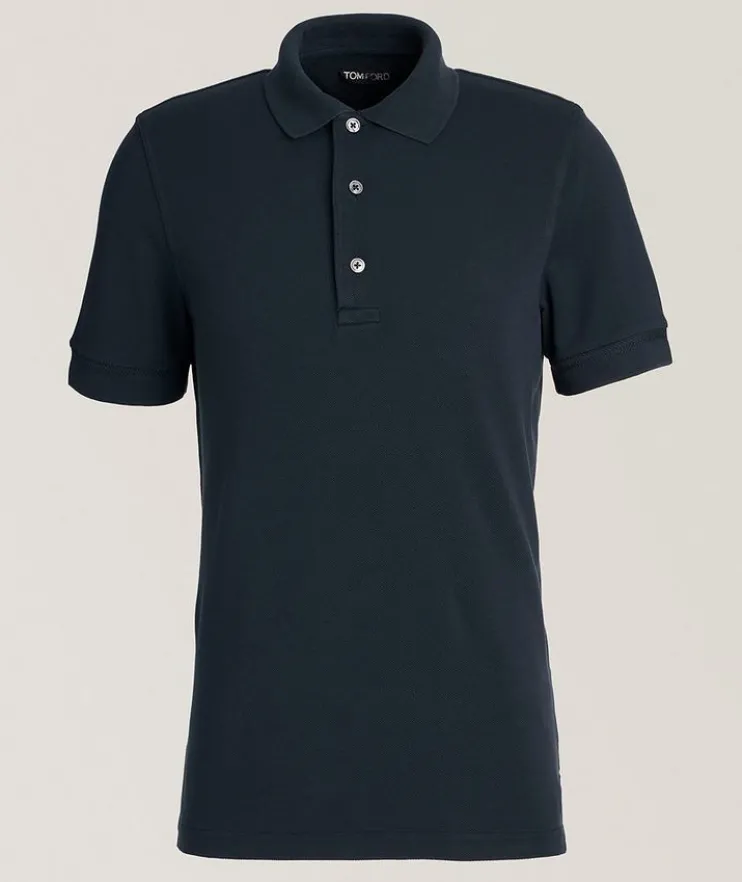 Lyocell Piqué Cotton Polo