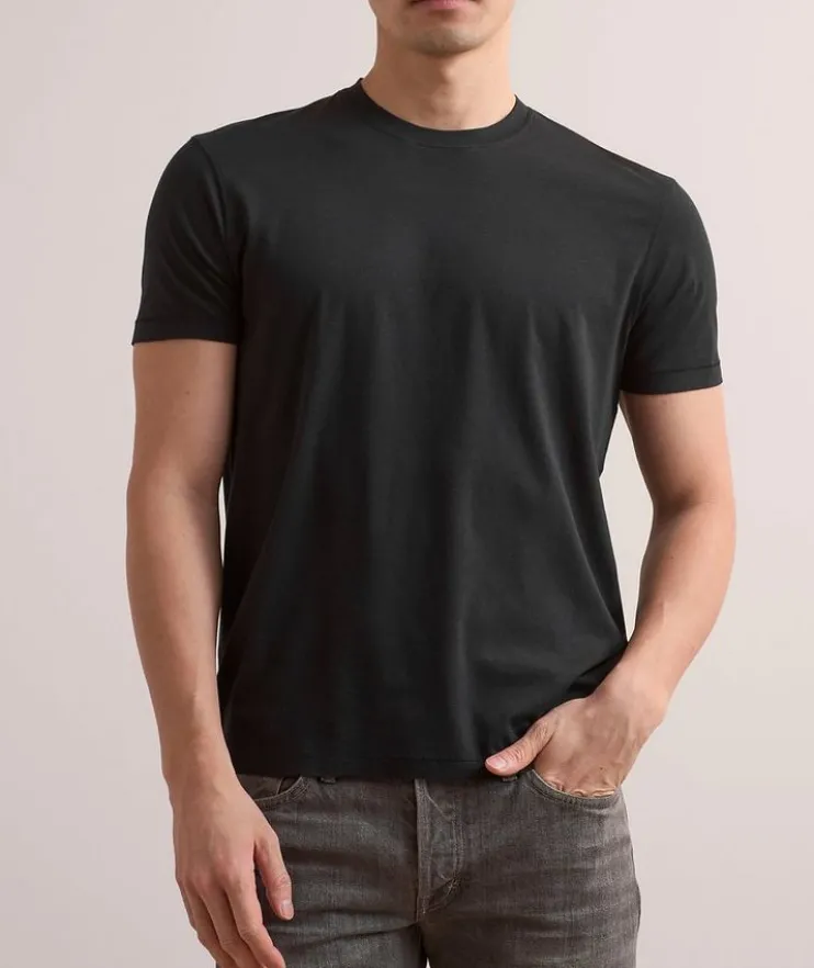 Lyocell-Cotton Blend T-Shirt