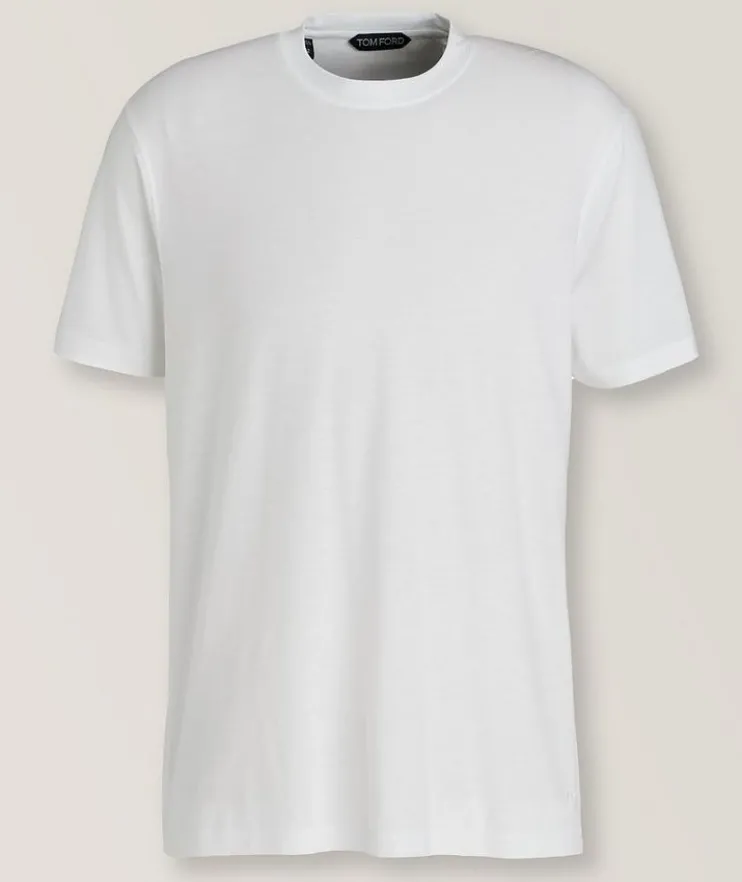 Lyocell-Cotton Blend T-Shirt