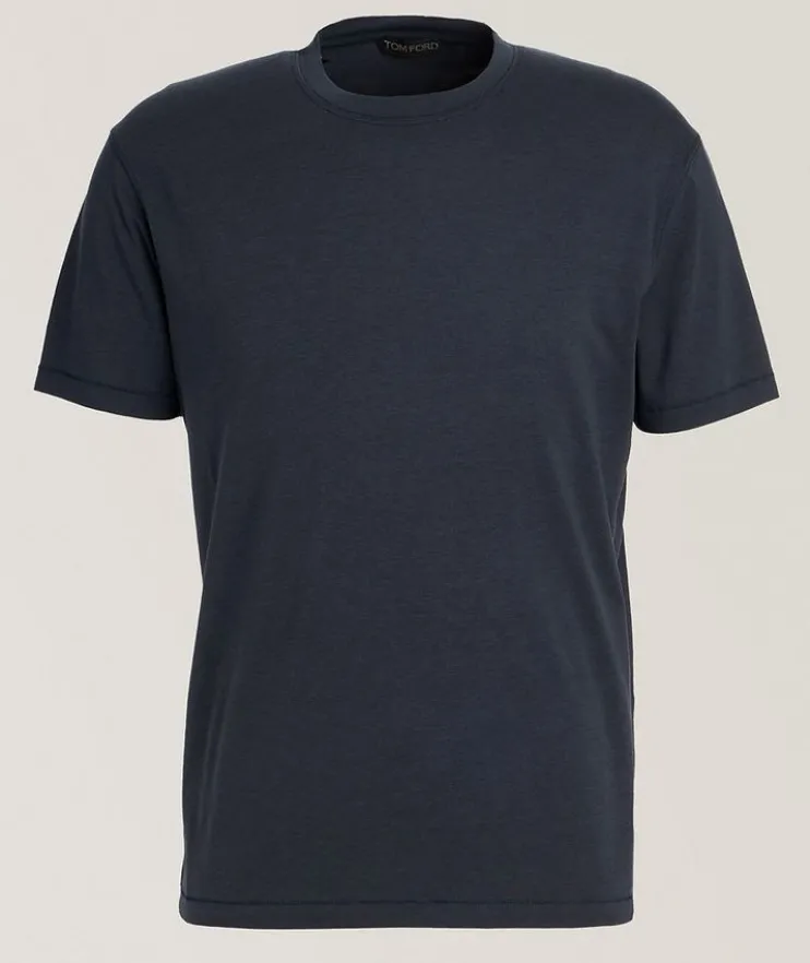 Lyocell-Cotton Blend T-Shirt
