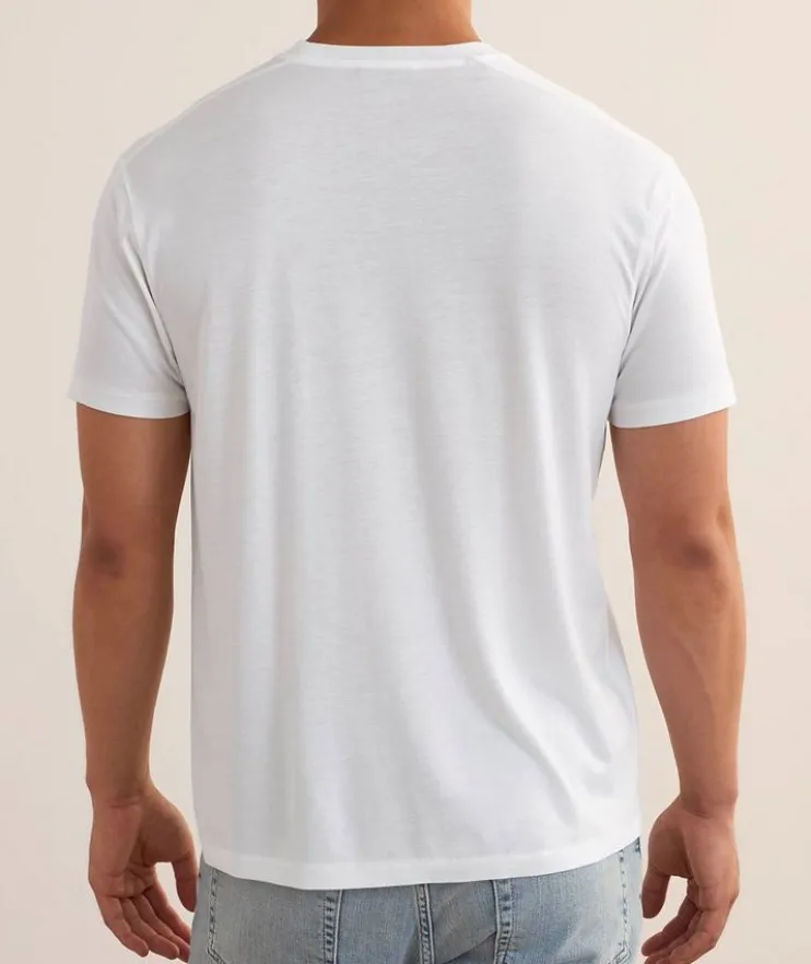 Lyocell-Cotton Crewneck T-Shirt