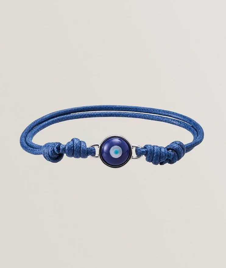 Macrame Milos Evil Eye Bracelet