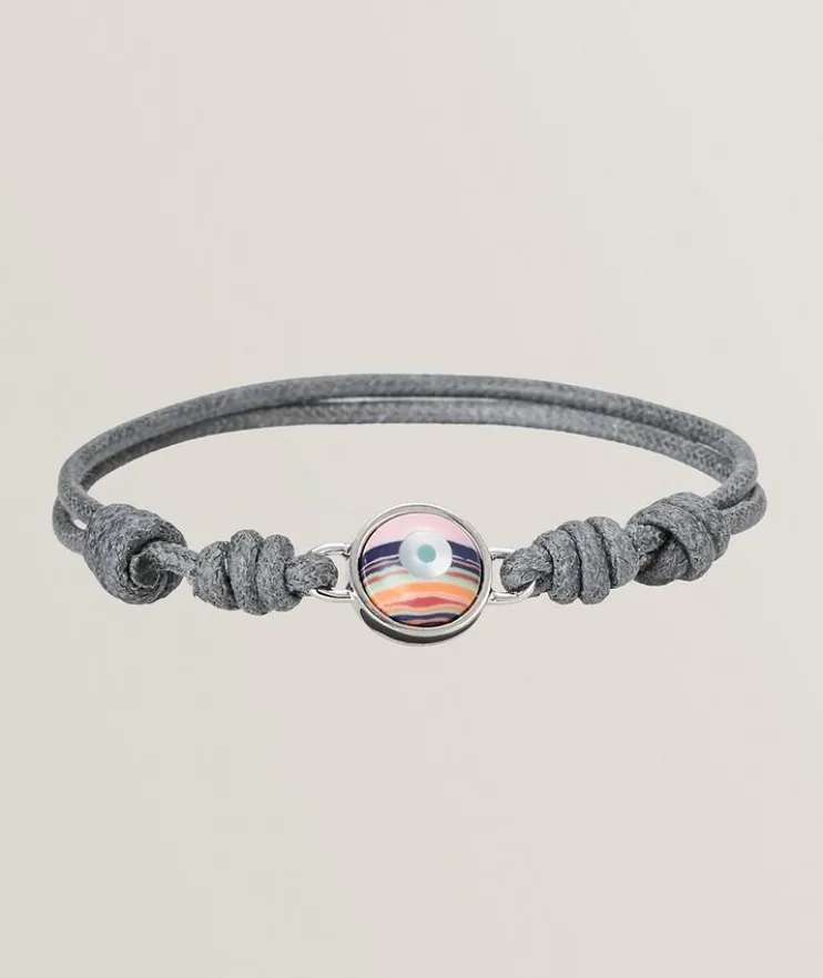 Macrame Milos Evil Eye Bracelet