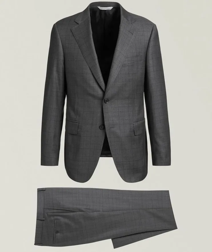 Madison Check Wool Suit