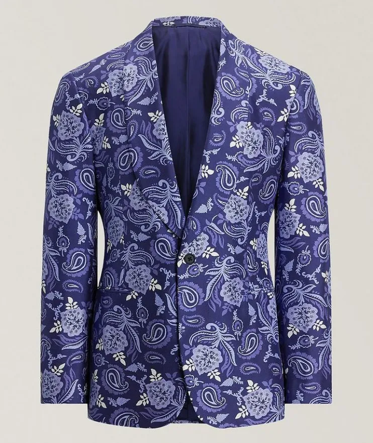Maiori Choppa Paisley Silk Sport Jacket