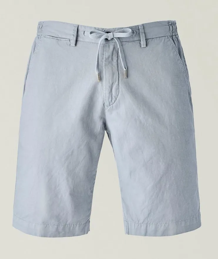 Malibu Cotton-Blend Drawstring Shorts