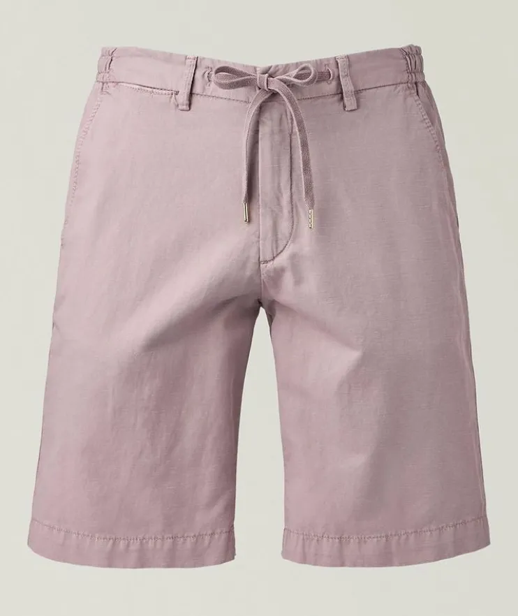 Malibu Cotton-Blend Drawstring Shorts