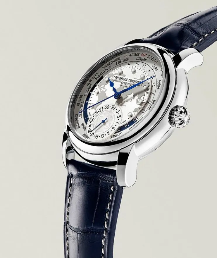 Manufacture Classic Worldtimer Leather Watch