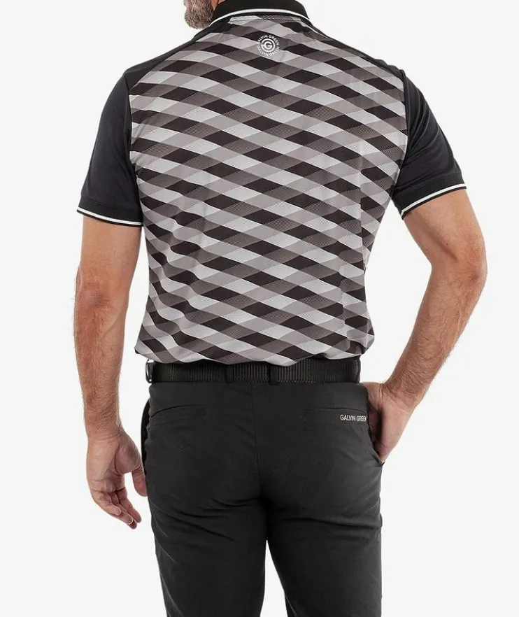 Marlon Geo-Print Polo Shirt
