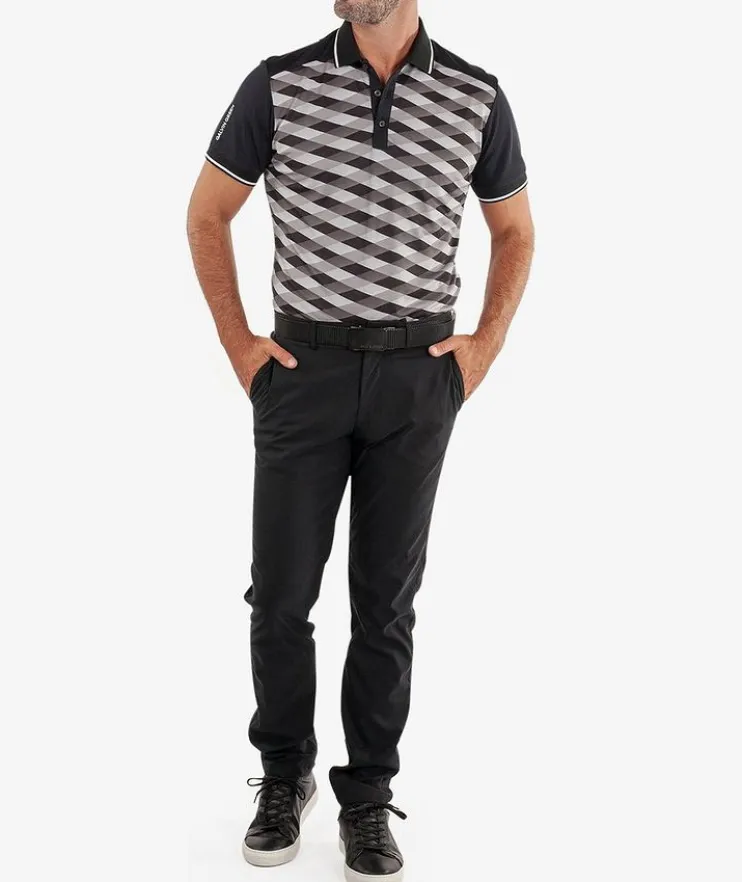 Marlon Geo-Print Polo Shirt
