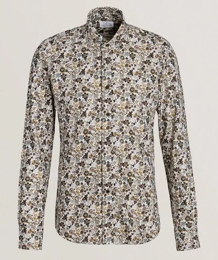 Marseille Modern-Fit Cotton Sport Shirt