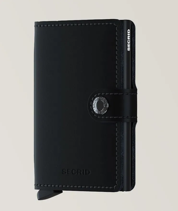 Matte Leather Miniwallet