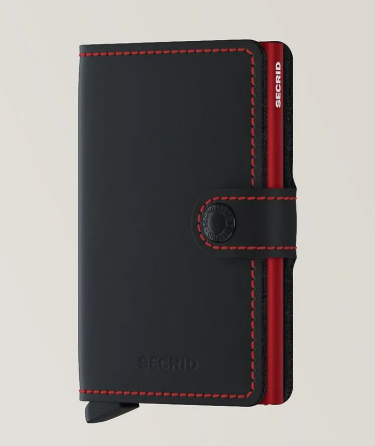 Matte Leather Miniwallet