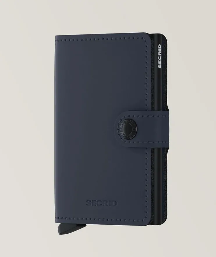 Matte Leather Miniwallet