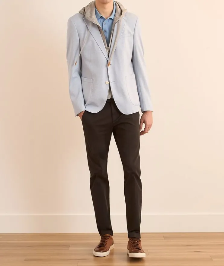 Mauron Cotton Textured Knit Polo