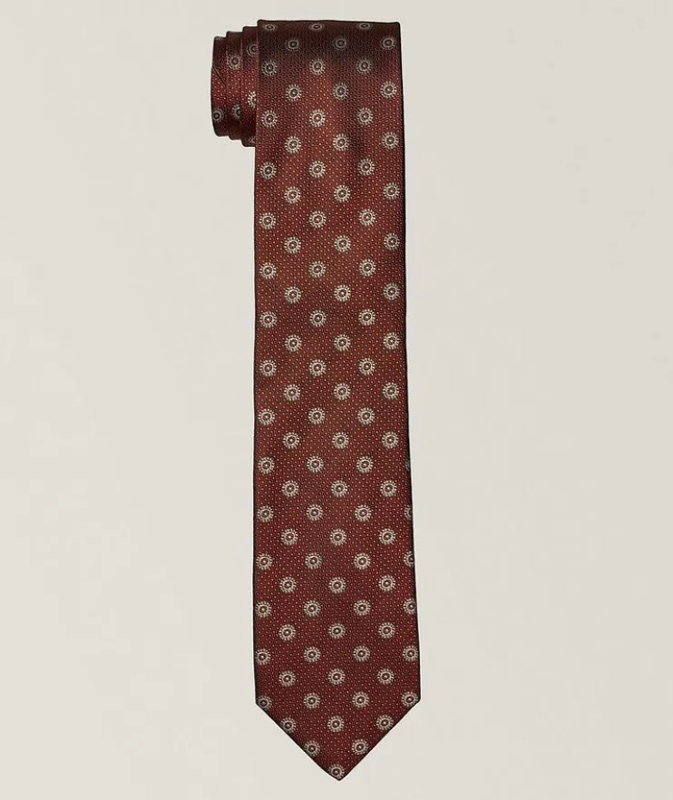 Medallion Silk Tie