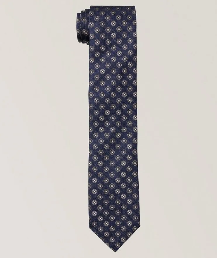 Medallion Silk Tie