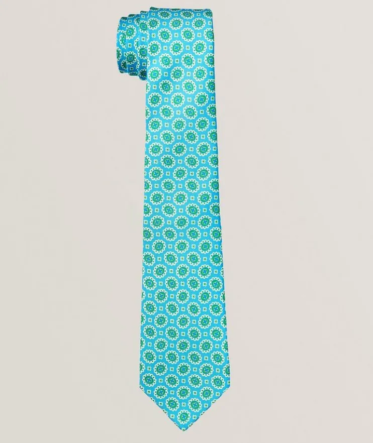 Medallion Silk Tie