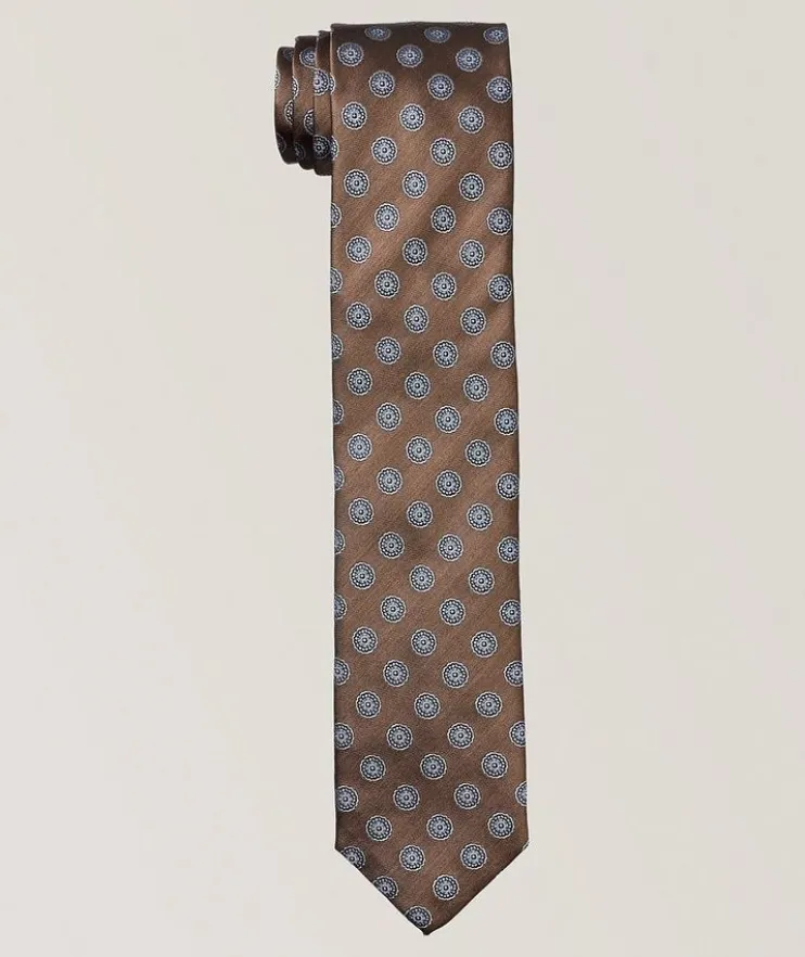 Medallion Silk Tie